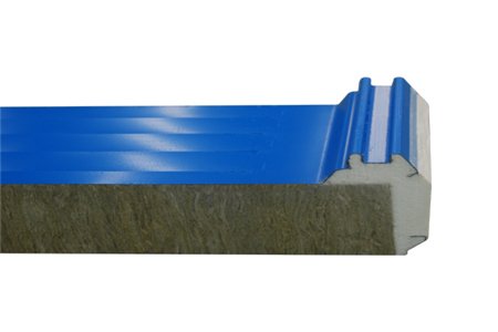 Roof - PU Sealing Rock Mineral Wool Sandwich Panel