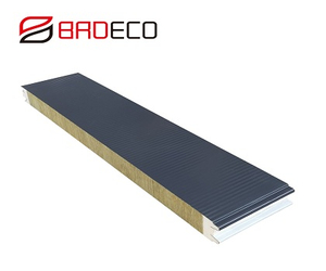 75mm Rock Mineral Wool Cold Room Panel